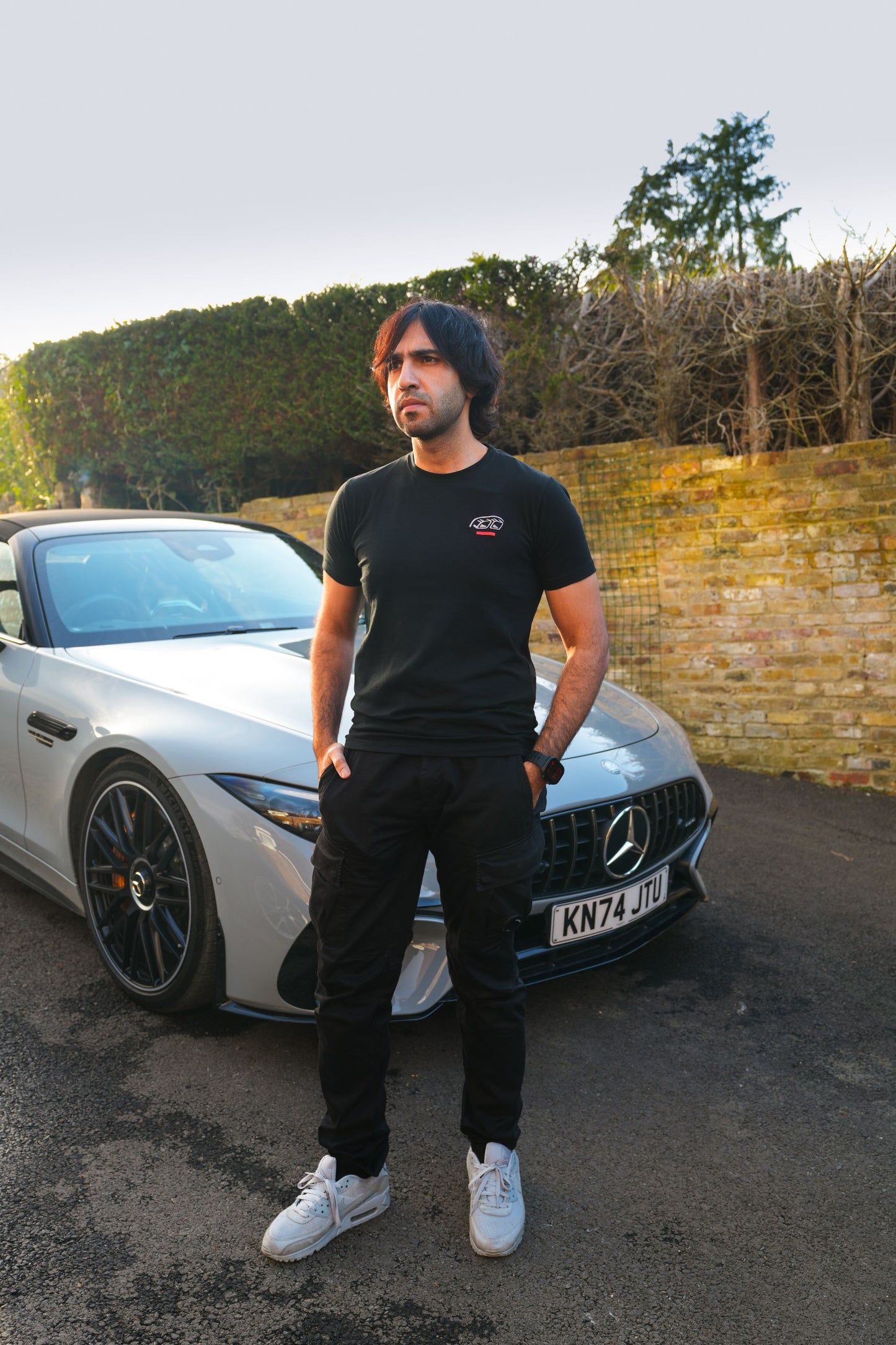 Exhaust On T-Shirt V2 (Square Tips)