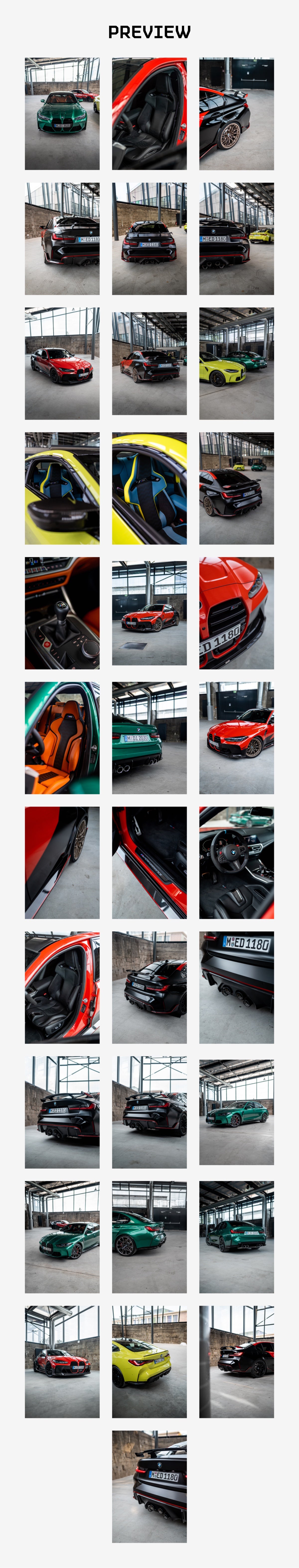 BMW M3+M4 - Wallpaper Pack