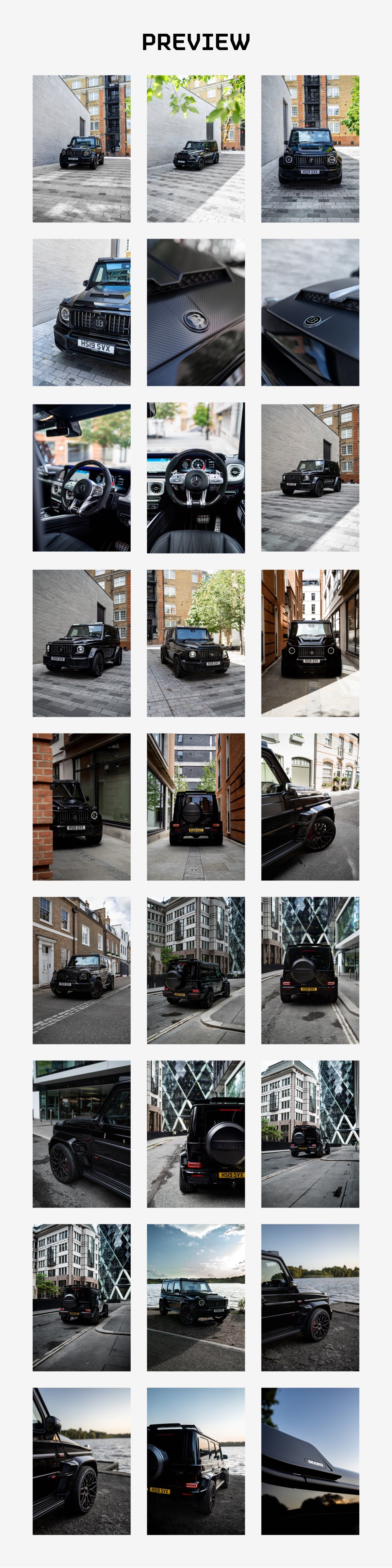 Brabus G800 - Wallpaper Pack