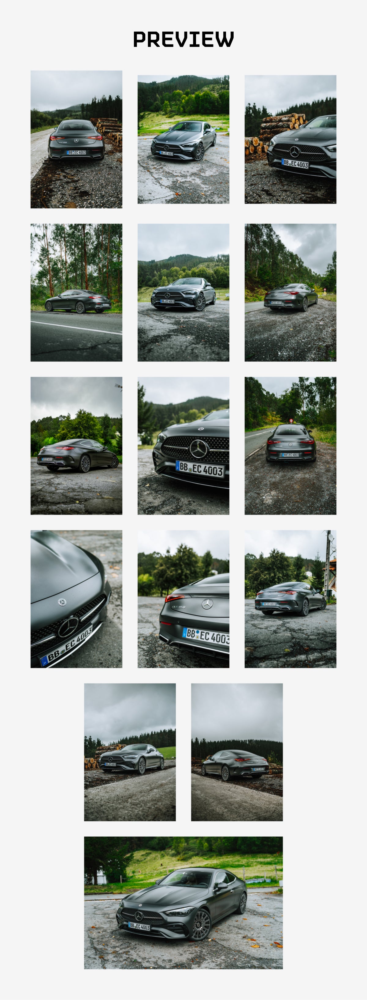 Mercedes-Benz CLE 450 - Wallpaper Pack