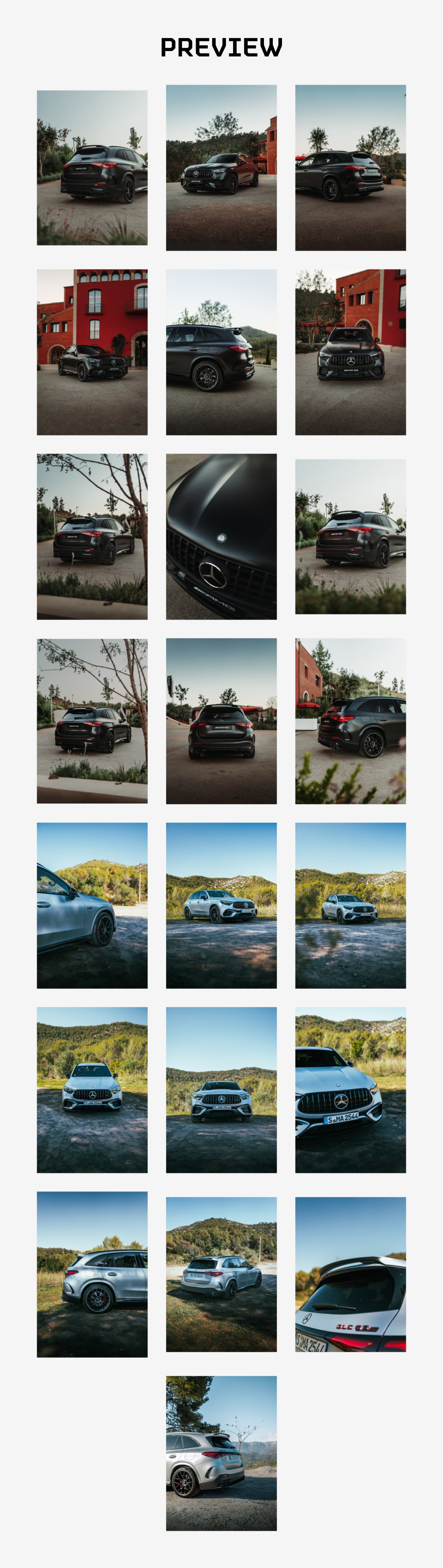 Mercedes-AMG GLC63 S - Wallpaper Pack