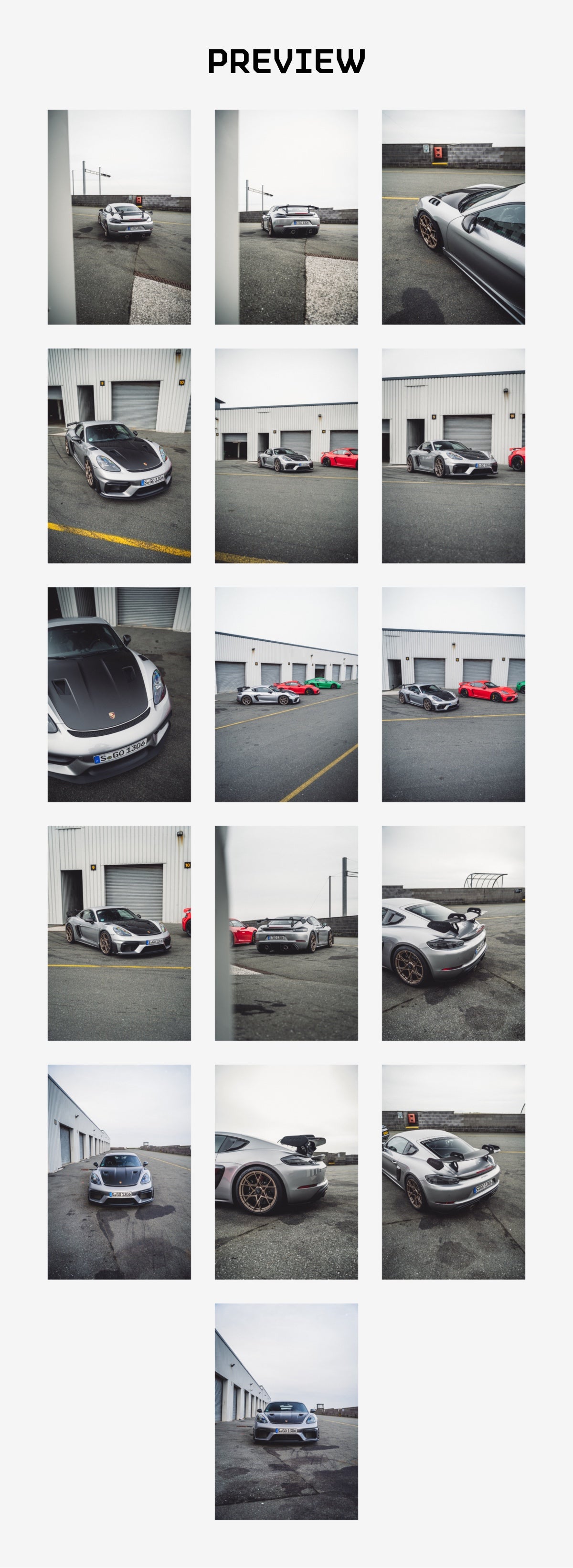 Porsche Cayman GT4 RS - Wallpaper Pack