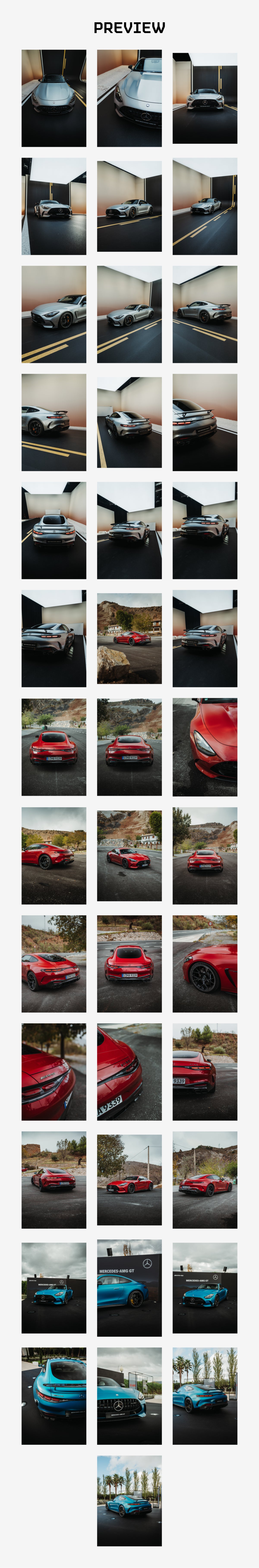 Mercedes-AMG GT 63 (2024) - Wallpaper Pack