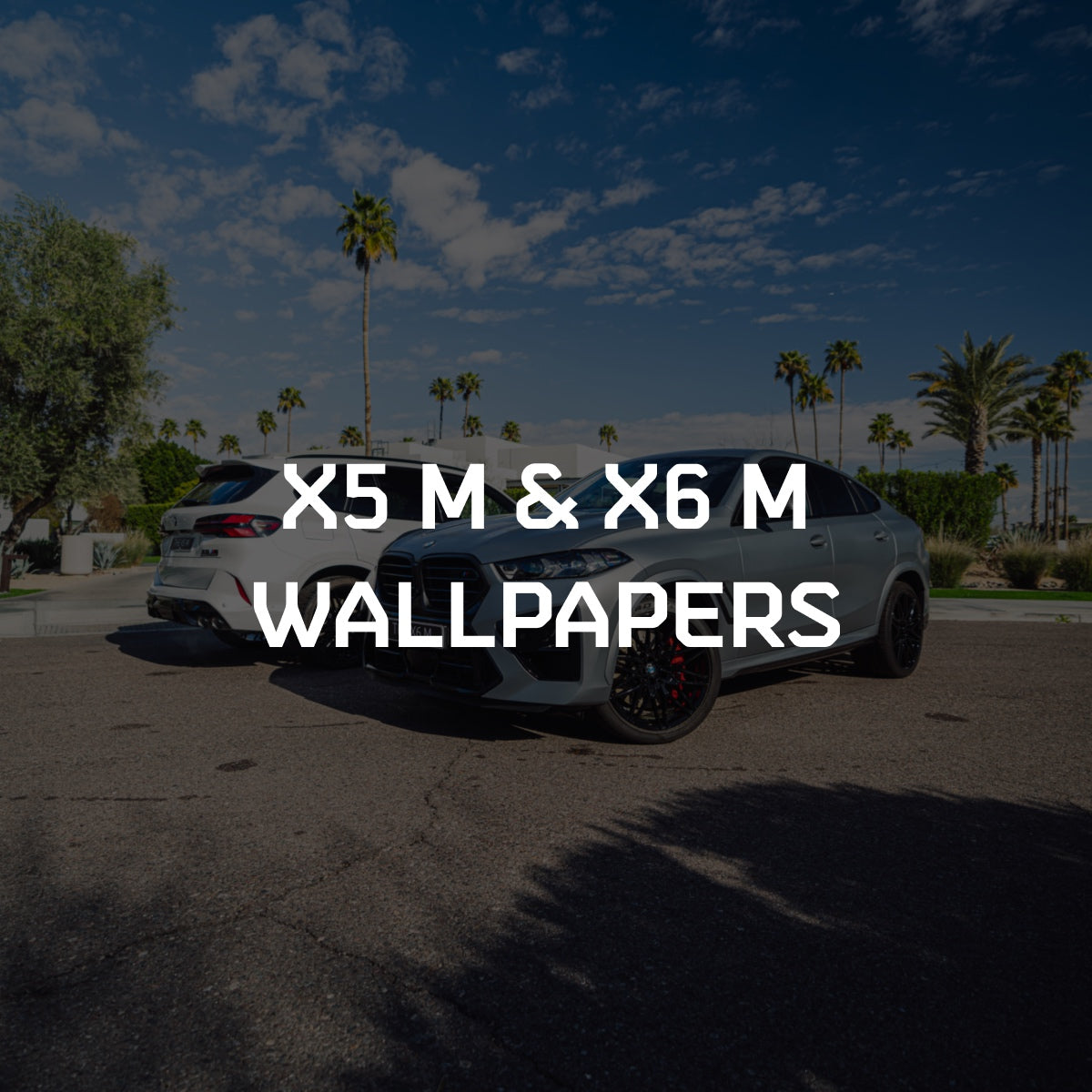 BMW X5M + X6M - Wallpaper Pack