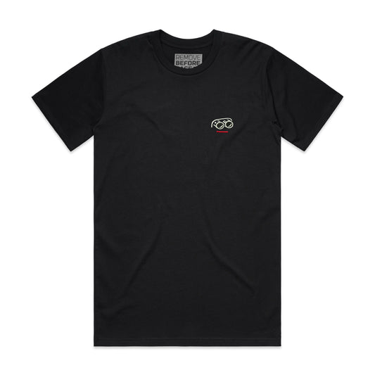 Exhaust On T-Shirt (Circle Tips)