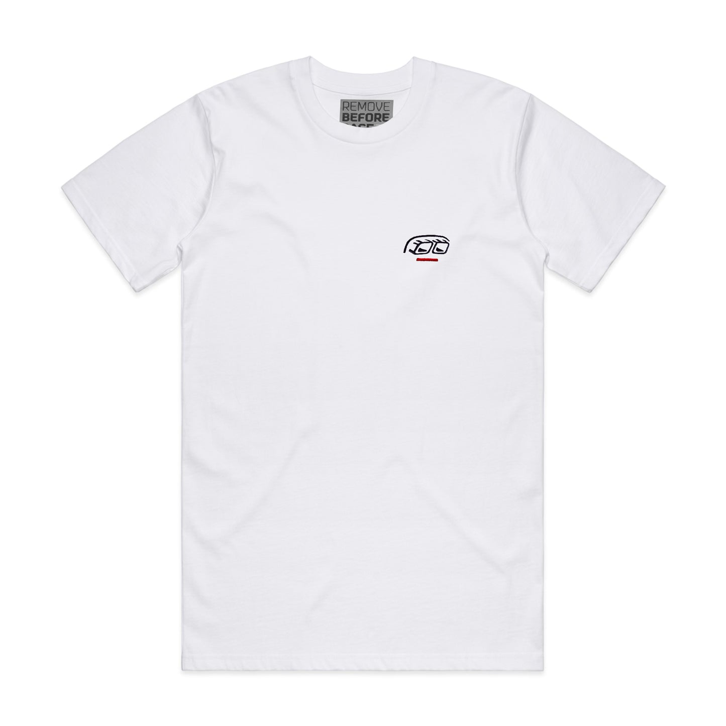 Exhaust On T-Shirt (Square Tips)